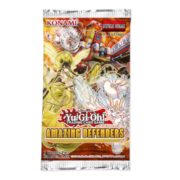 Yu-Gi-Oh - YGO "Amazing Defenders" TCG Booster Pack Deutsch
