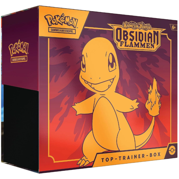 Pokémon Top Trainer Box Obsidian Flammen (DE)